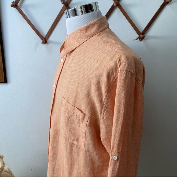 Island Republic 100% Linen Casual Button Up Shirt - Picture 10 of 12